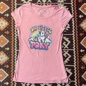 2017 Hasbro My Little Pony Airbrush Graffiti Style T-Shirt Medium